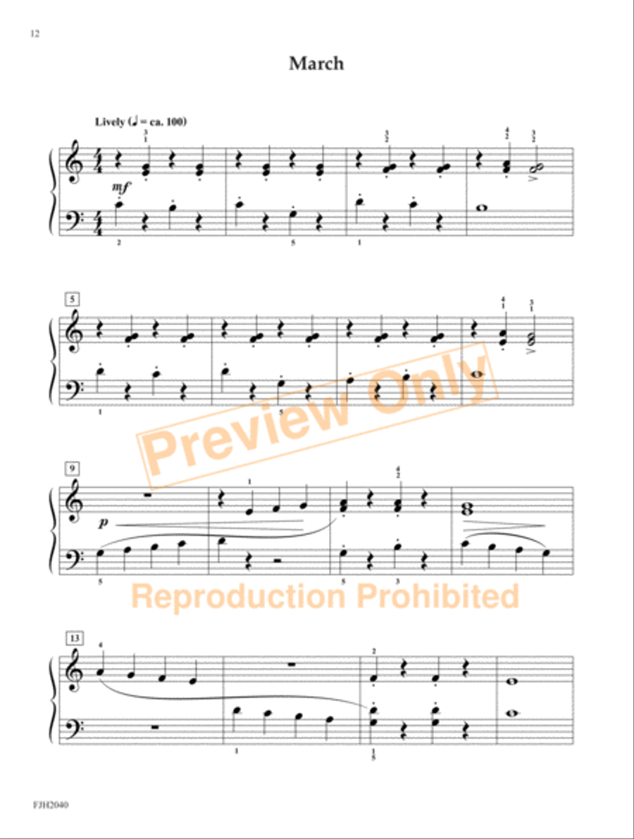 Easy Solo-ettes Easy Piano scores gallery preview page 4