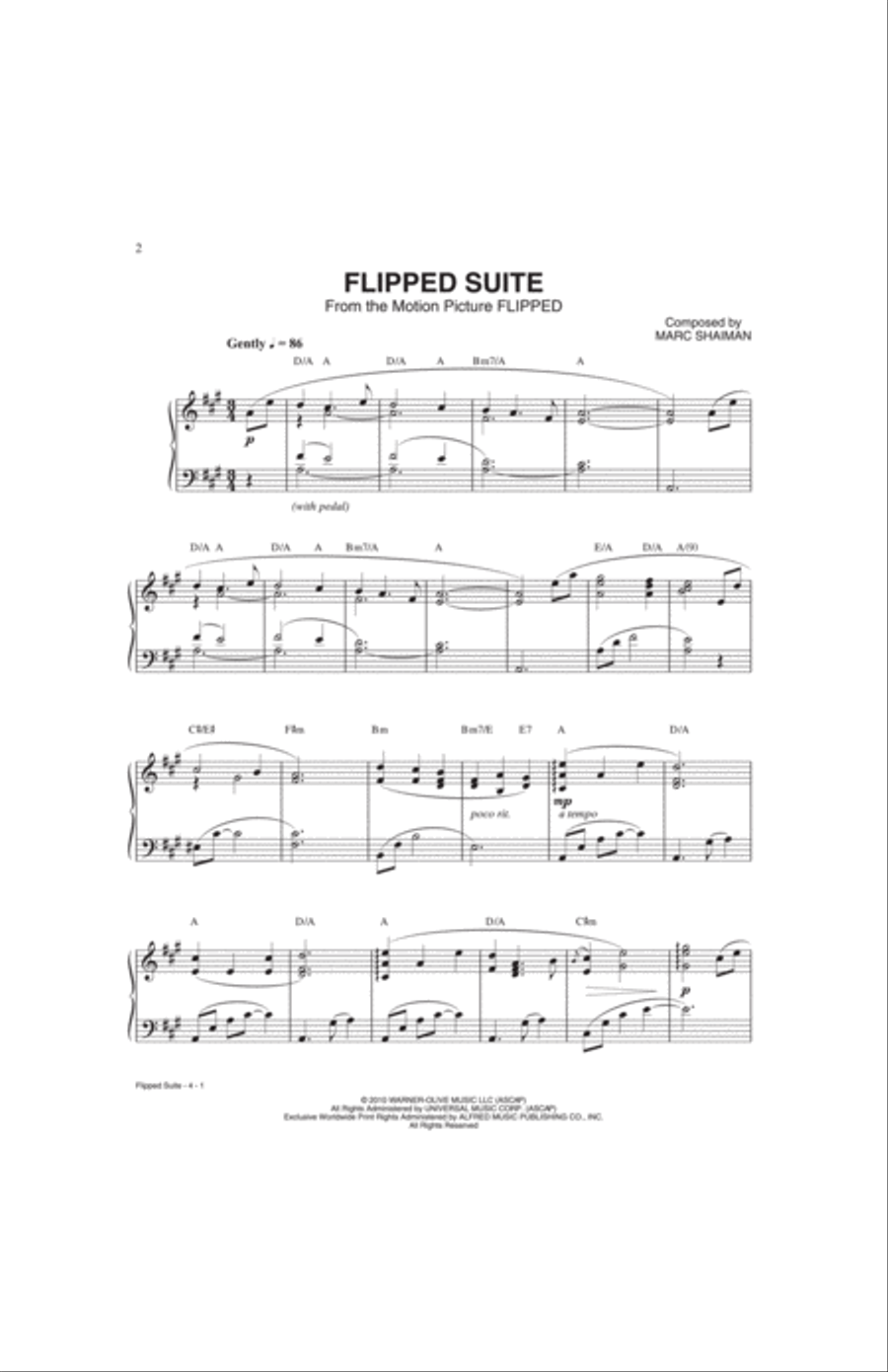 Flipped Suite (from Flipped) Small Ensemble scores gallery preview page 2