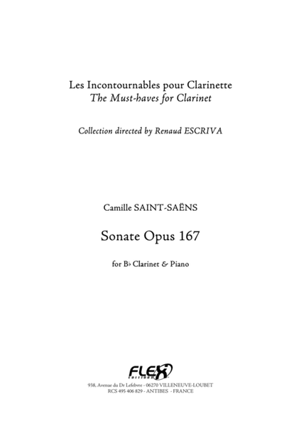 Sonate Opus 167 image number null