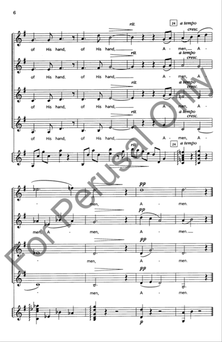 May the Road Rise to Meet You SSAA scores gallery preview page 5