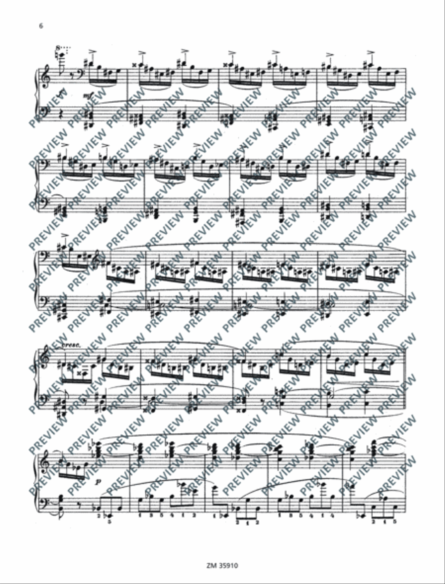 Charakterskizzen Piano Solo scores gallery preview page 7