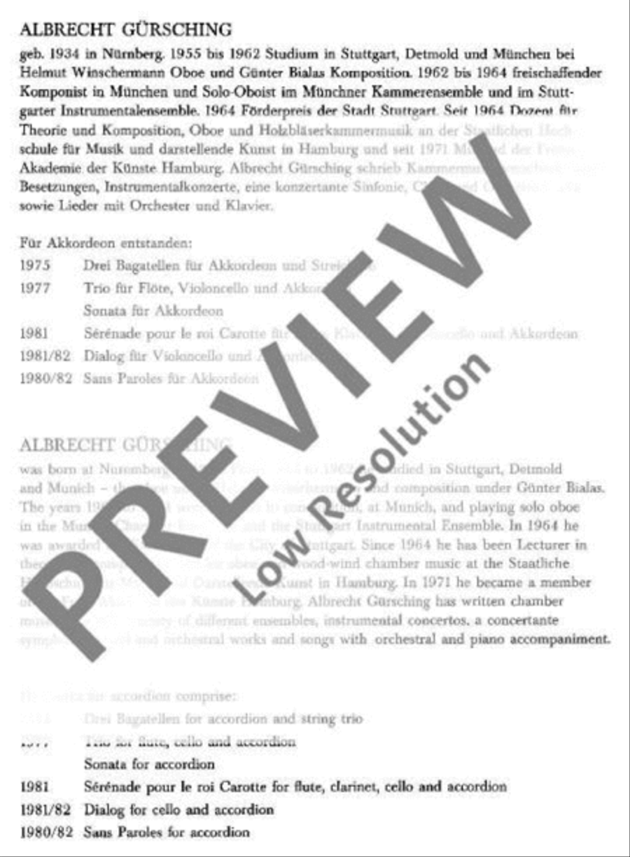 Sans Paroles Sans Paroles Accordion scores gallery preview page 16