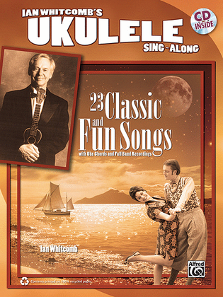 Book cover for Ian Whitcomb's Ukulele Sing-Along