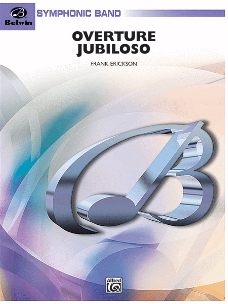 Overture Jubiloso Concert Band scores gallery preview page 1