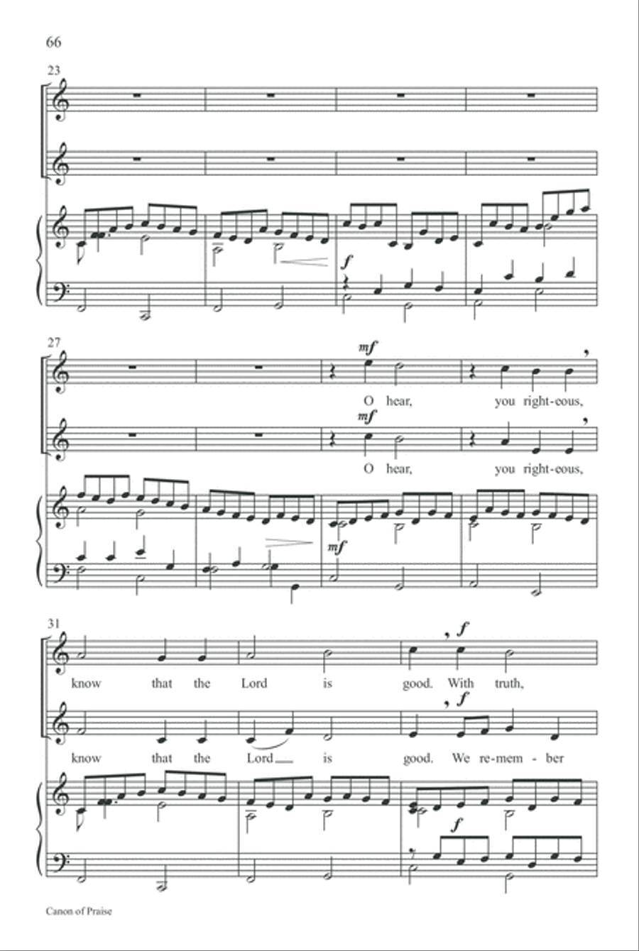 Easy Anthems, Vol. 5 Easy Anthems, Vol. 5 3-Part scores gallery preview page 69