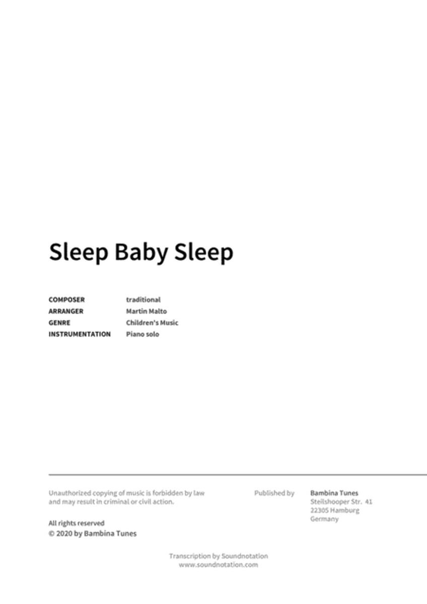 Sleep Baby Sleep image number null