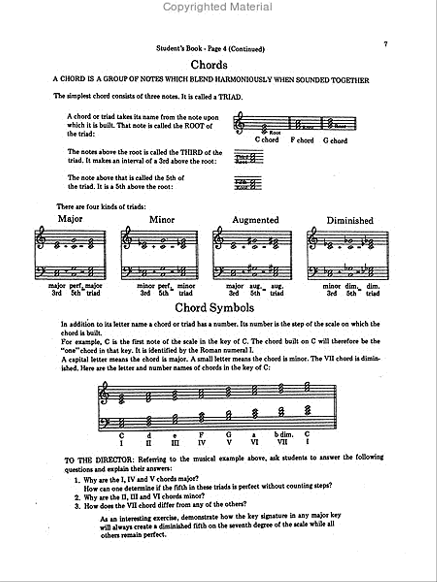 3-D Band Book Concert Band Methods scores gallery preview page 3
