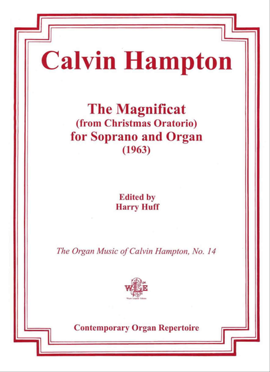 The Magnificat for Soprano and Organ Soprano Voice scores gallery preview page 1