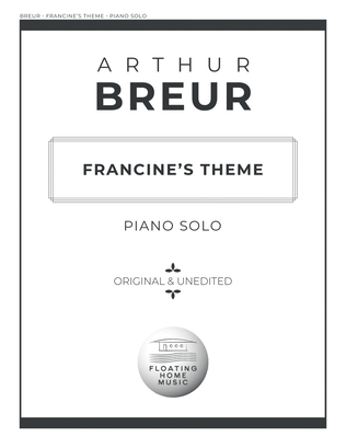Francine's Theme - Piano Solo