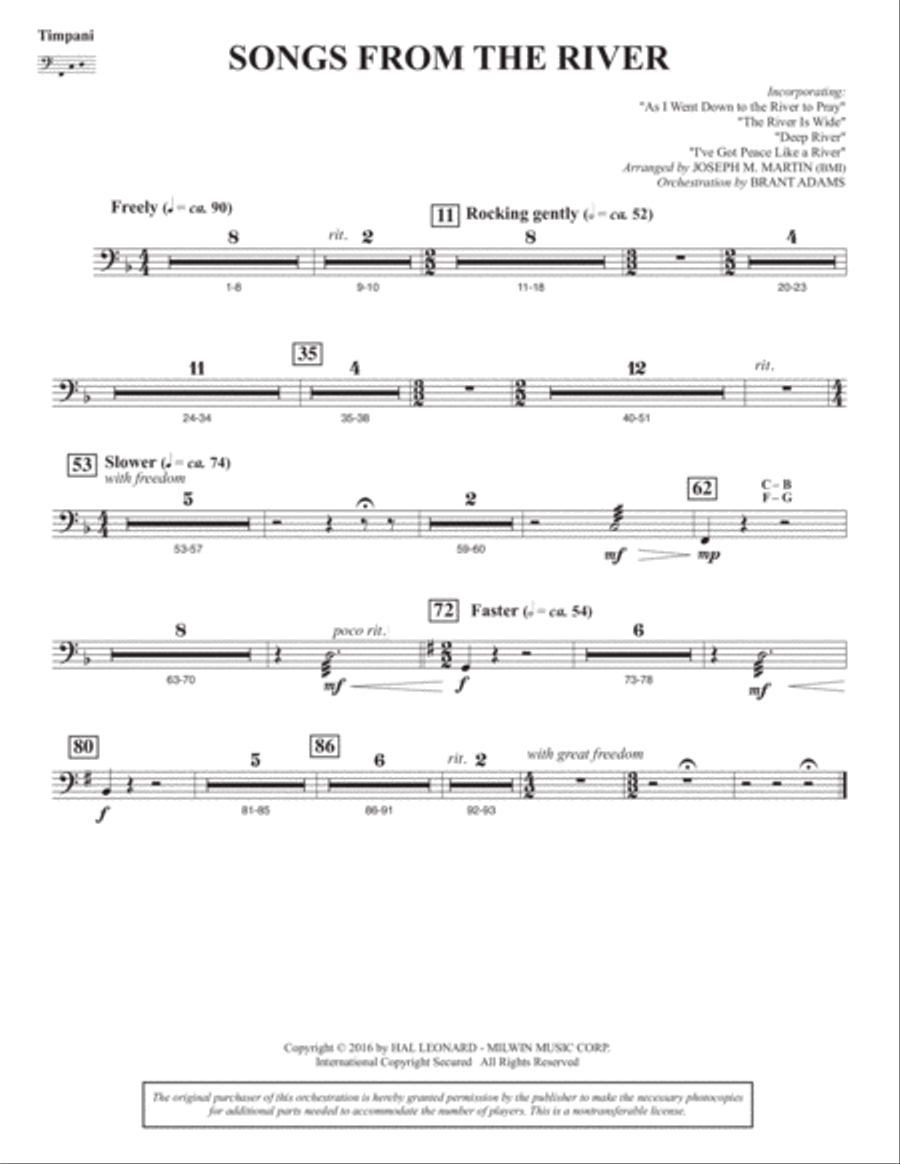 Sacred Places - Timpani Choir scores gallery preview page 2