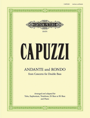 Book cover for Andante And Rondo - From Concerto For Double Bass