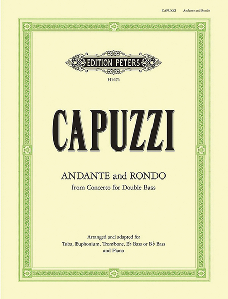 Andante And Rondo - From Concerto For Double Bass