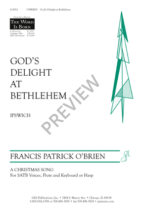 God's Delight at Bethlehem