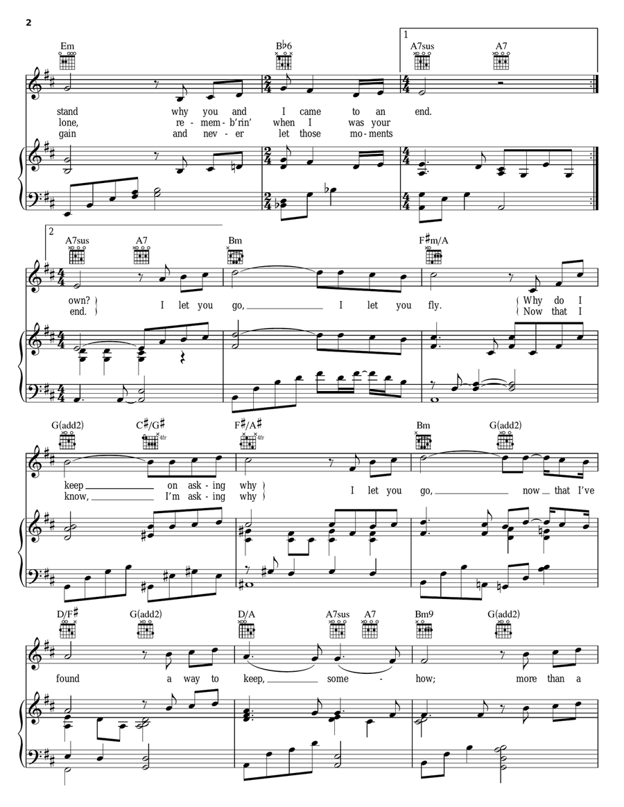 Broken Vow Acoustic Guitar scores gallery preview page 2