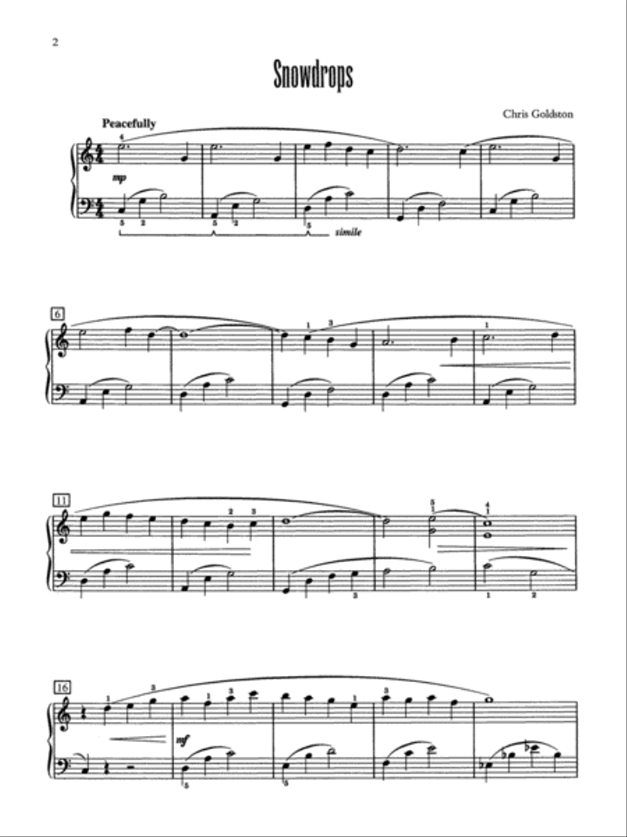 Imprints Imprints Piano Solo scores gallery preview page 6