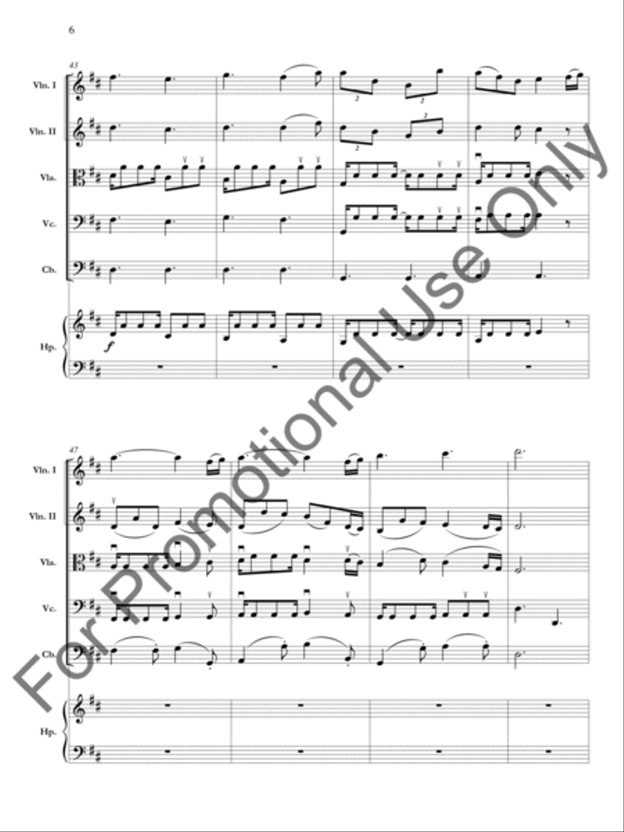 Petite Allegro Orchestra scores gallery preview page 7
