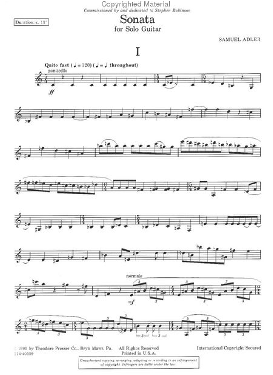 Sonata Sonata Chamber Music scores gallery preview page 2