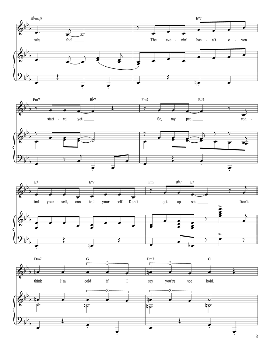 Relax Max Piano, Vocal, Guitar scores gallery preview page 3