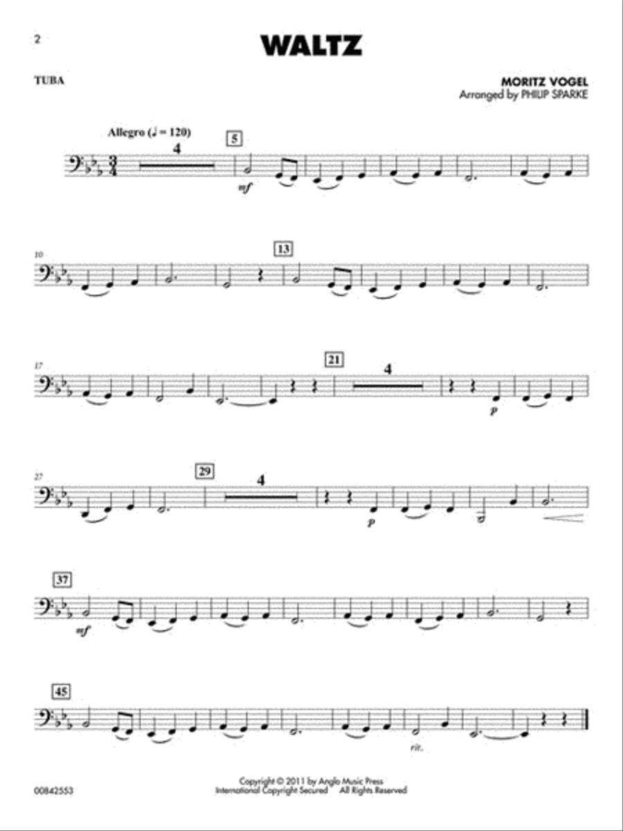 Classical Solos for Tuba (B.C.) Tuba scores gallery preview page 2