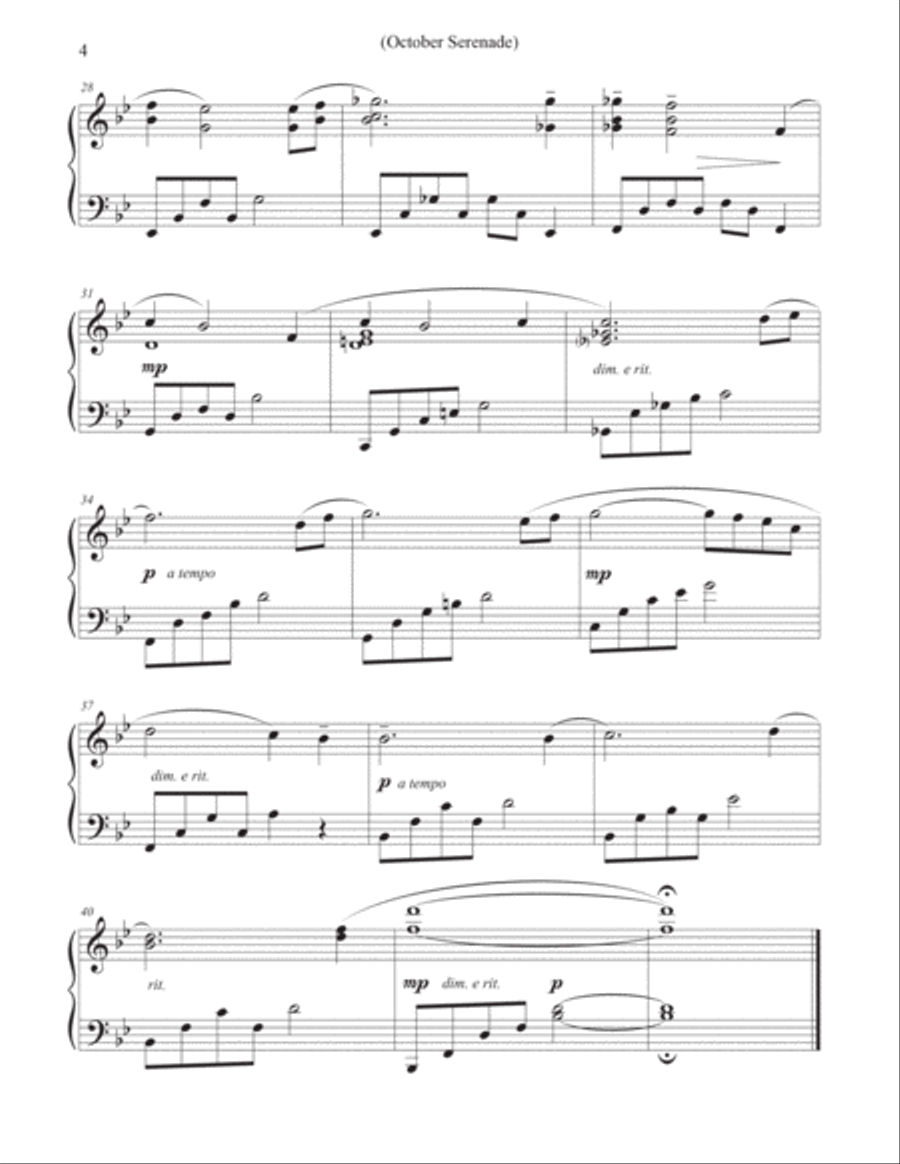 October Piano Book Piano Method scores gallery preview page 4