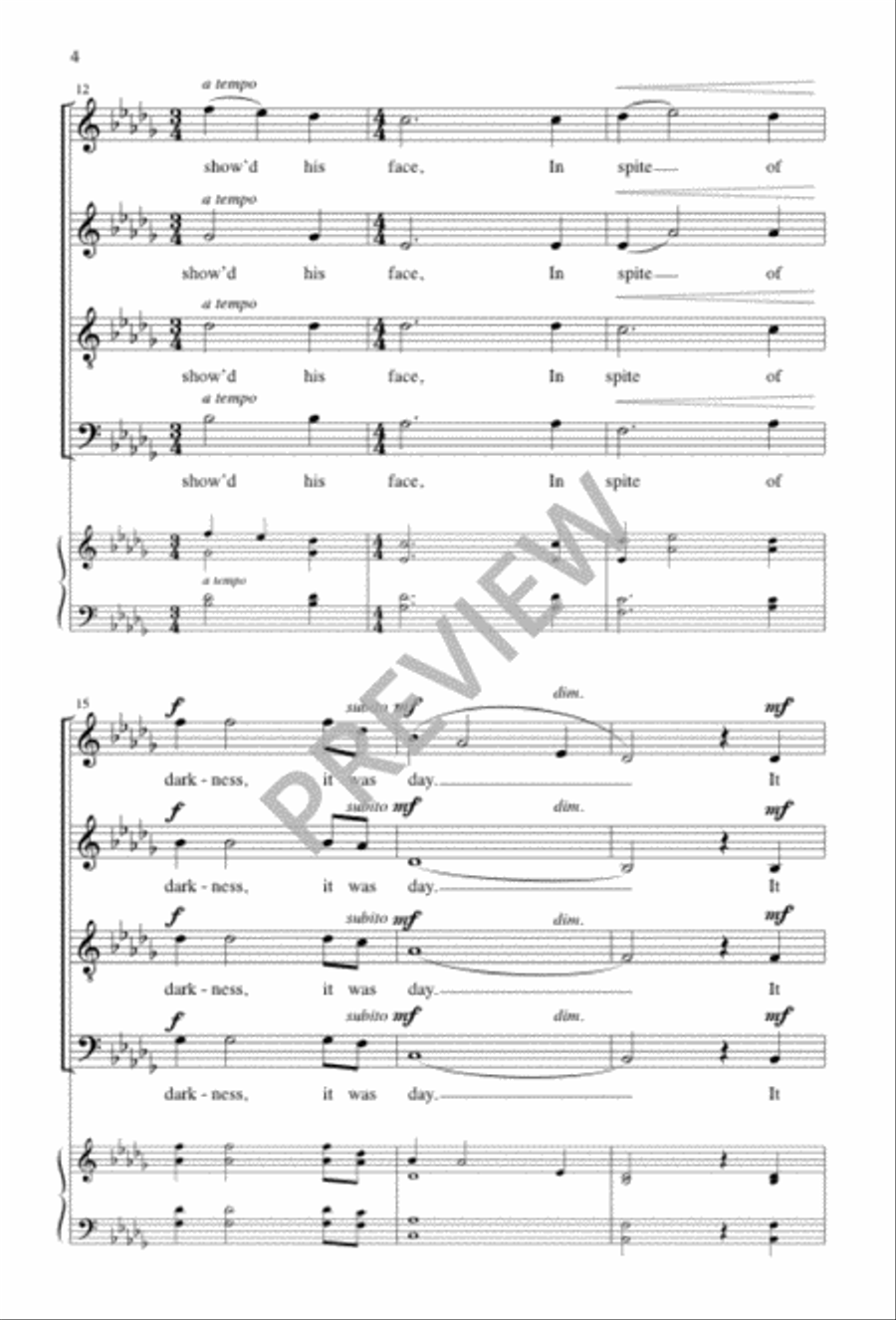 In the Holy Nativity of Our Lord 4-Part scores gallery preview page 4