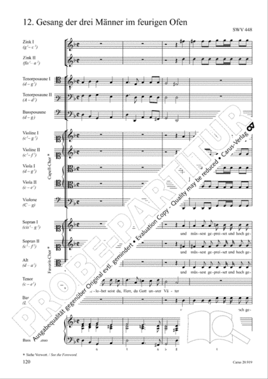 Opera varia I. Works with 1-7 parts (Complete edition, vol. 19) [Werke mit 1-7 obligaten Stimmen] Score scores gallery preview page 177