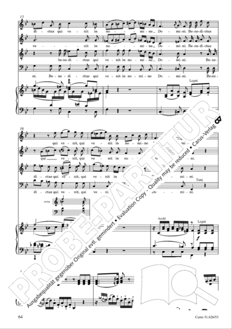 Requiem 4-Part scores gallery preview page 71