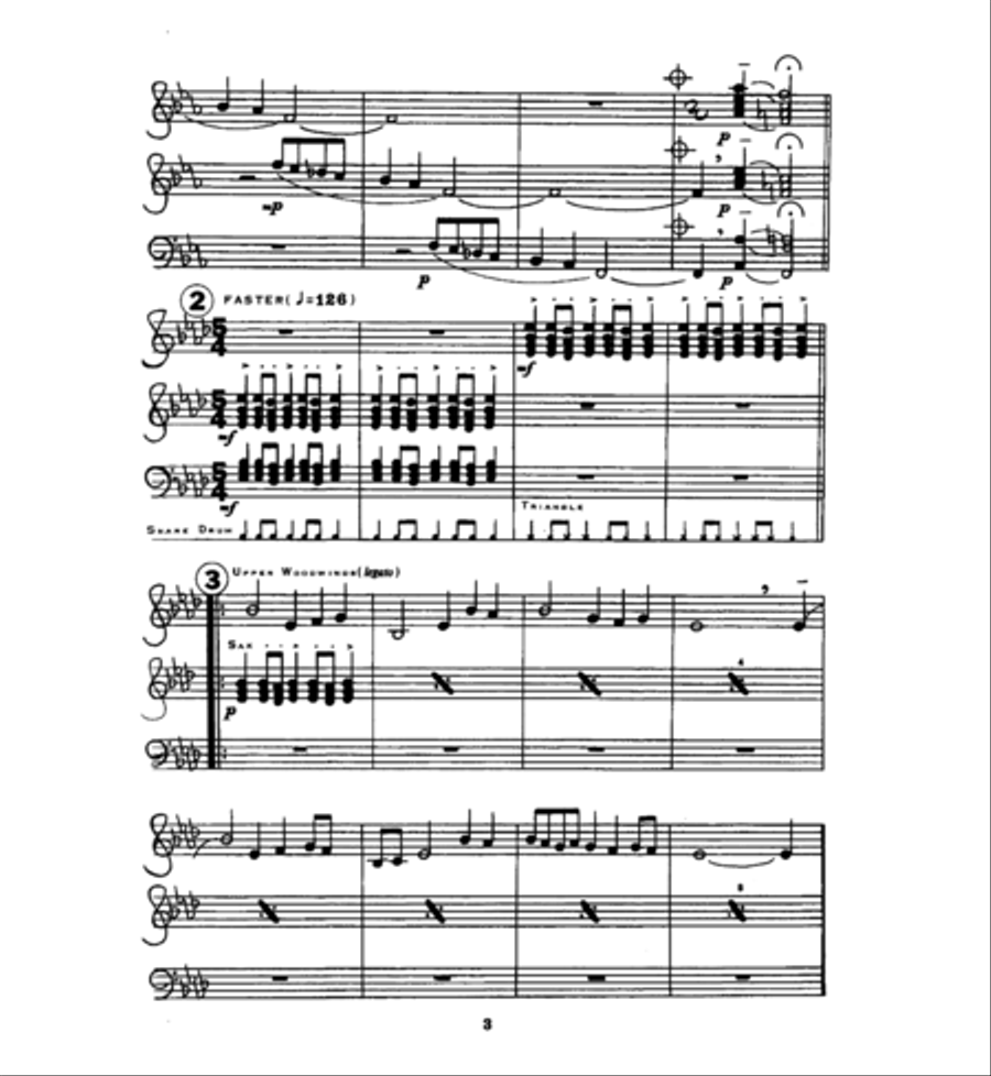 Sequence for Band Concert Band scores gallery preview page 5