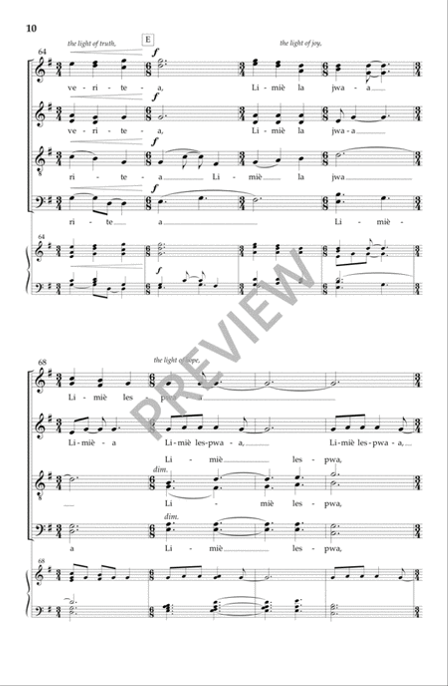Dominus Vobiscum Divisi scores gallery preview page 11