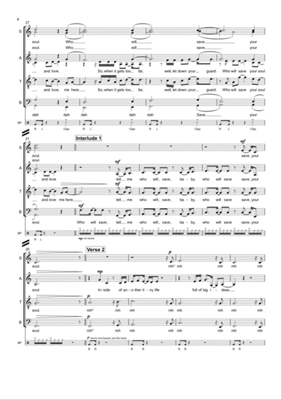 Save Your Soul Divisi scores gallery preview page 4