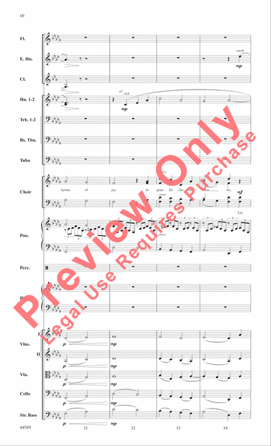 Song of Bethlehem Song of Bethlehem Choir scores gallery preview page 11