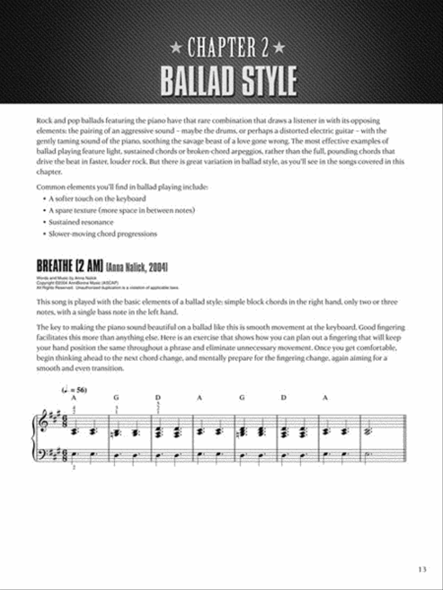 Learn to Play Classic Rock Piano from the Masters Piano Method scores gallery preview page 4