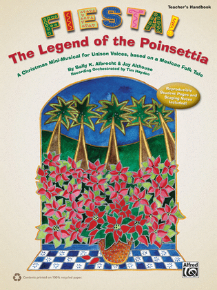 Book cover for Fiesta! The Legend of the Poinsettia