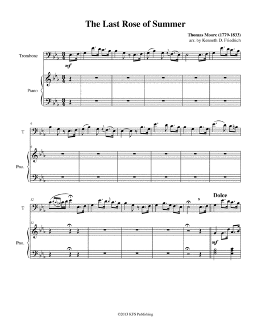 Art Songs for Young Folks, Vol. 1 - bassoon and piano Bassoon Solo scores gallery preview page 3
