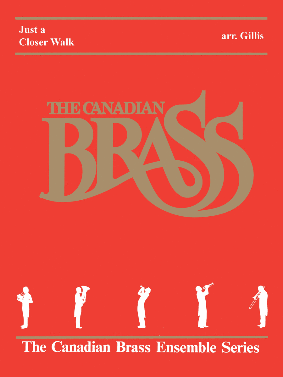 Just a Closer Walk Just a Closer Walk Brass Quintet scores gallery preview page 1