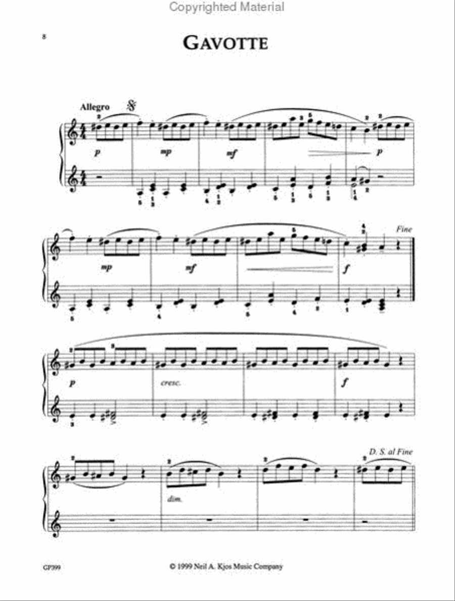 Selected Works For Piano Piano Solo scores gallery preview page 4