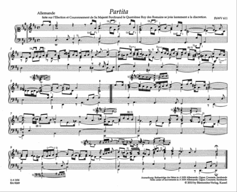 Clavier- und Orgelwerke abschriftlicher ueberlieferung: Neue Quellen, neue Lesarten, neue Werke (Teil 2) Harpsichord scores gallery preview page 2