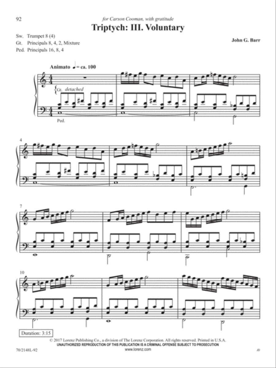 Easy Organ Library, Vol. 64 Organ Solo scores gallery preview page 31