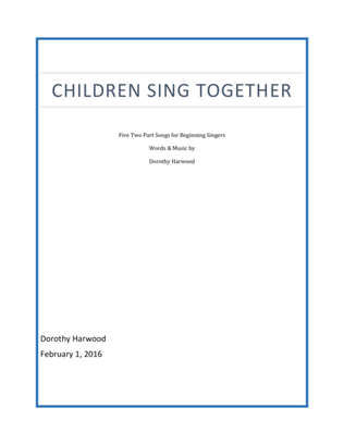 Children Sing Together