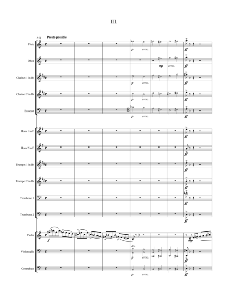 Suite for Violin and Chamber Orchestra Movement 3 image number null