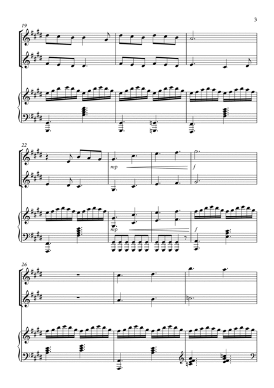 Golden Hour Golden Hour Piano Trio scores gallery preview page 3