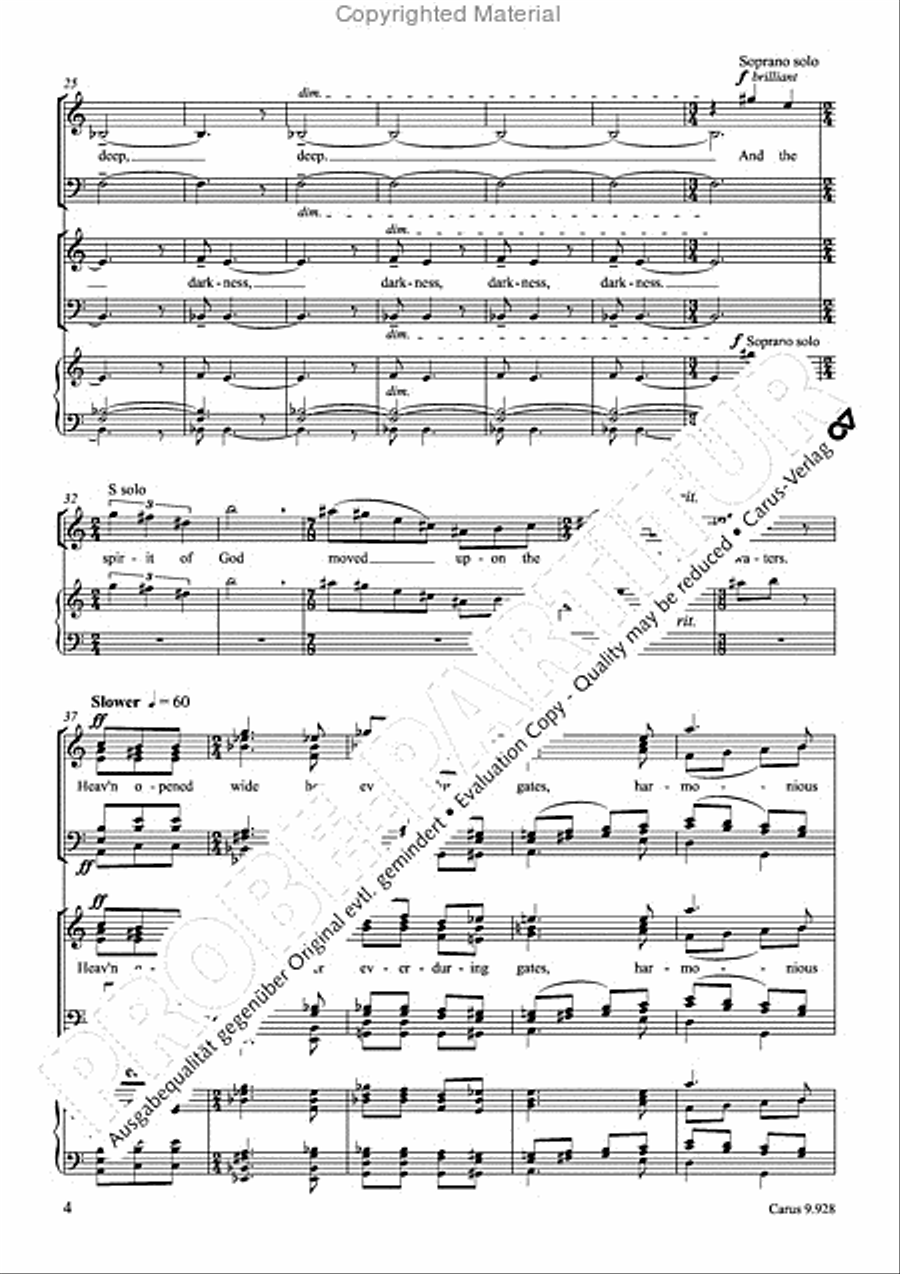 Hail Holy Light 4-Part scores gallery preview page 5