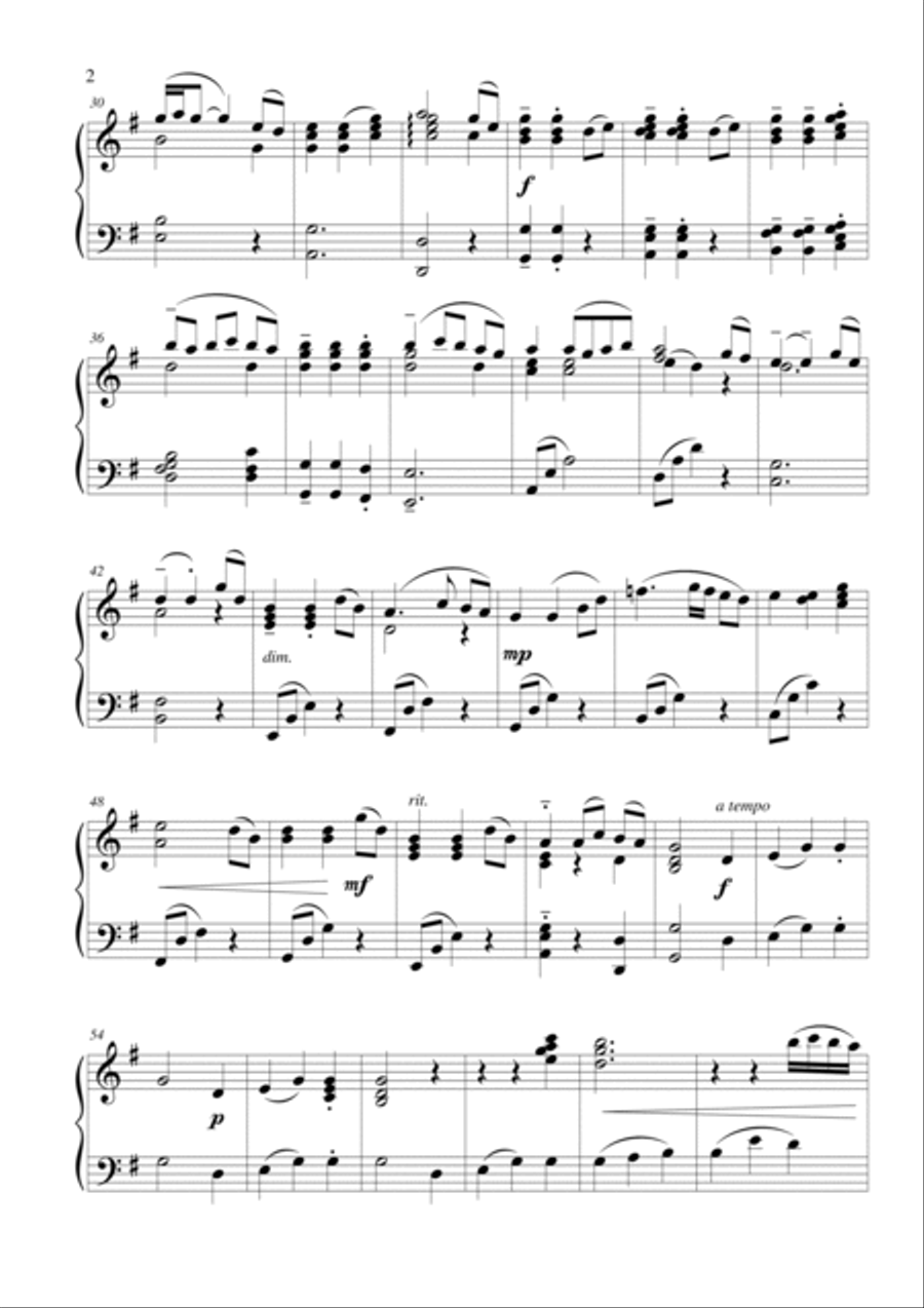 Tabhair dom do Lámh Tabhair dom do Lámh Piano Solo scores gallery preview page 3