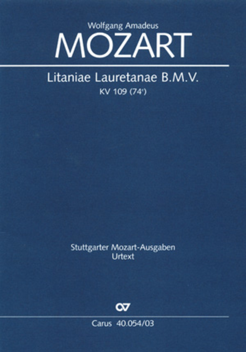 Litaniae Lauretanae B.M.V in B image number null