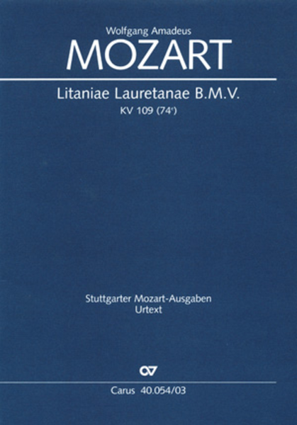 Litaniae Lauretanae B.M.V in B image number null