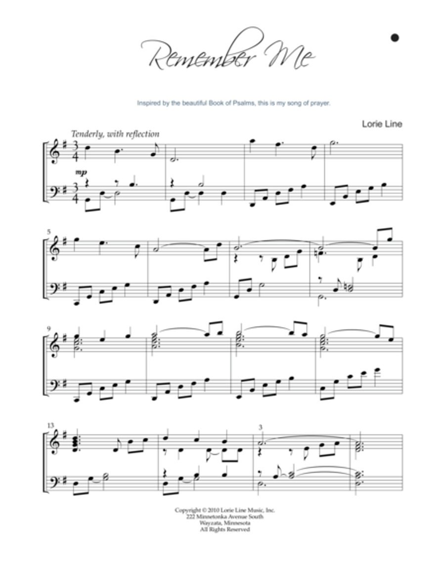 Remember Me Remember Me Piano Solo scores gallery preview page 2