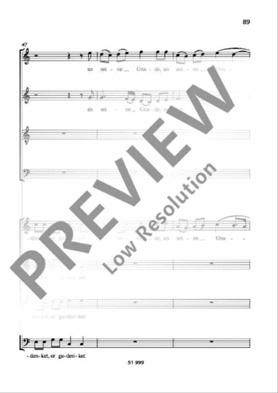 Singet dem Herrn ein neues Lied 4-Part scores gallery preview page 11