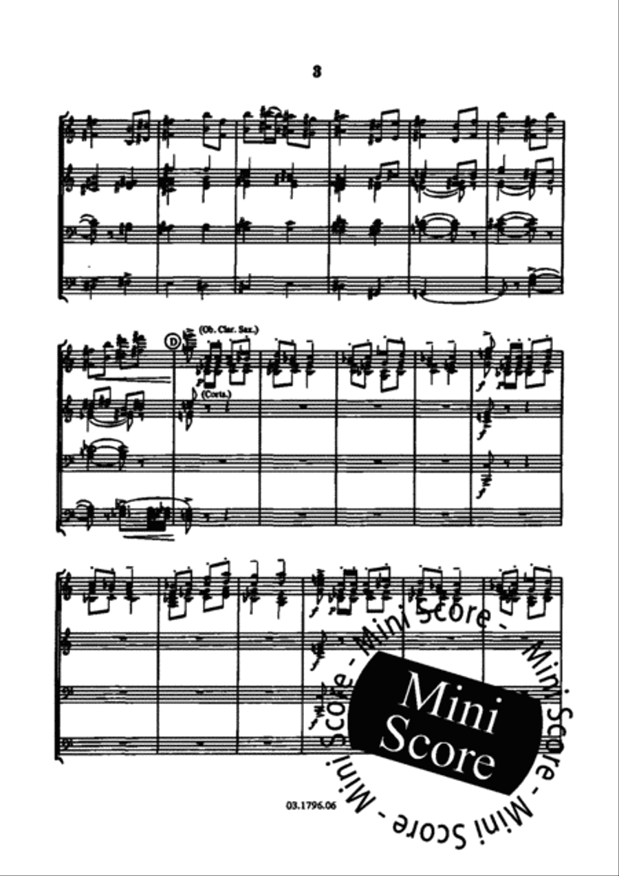 Marche Pour Harmonie ou Fanfare Fanfare Band scores gallery preview page 28