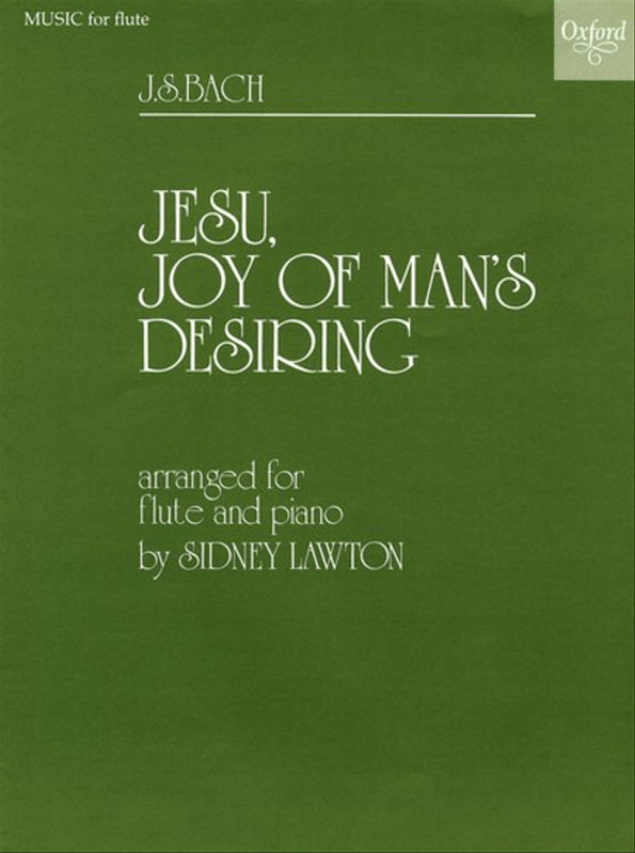 Jesu, Joy of Man's Desiring Flute Solo scores gallery preview page 1