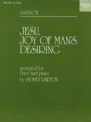 Book cover for Jesu, Joy of Man's Desiring